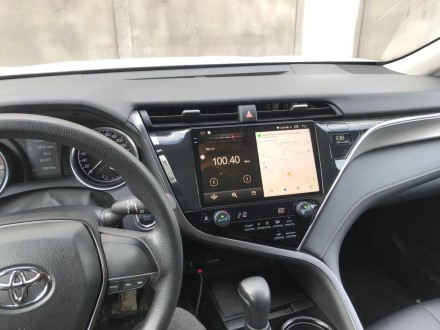 Магнитола на Андроид для Toyota Camry (2018-2020 без JBL) Winca S400 с 2K экраном SIM 4G