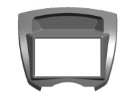 Рамка переходная 2din BYD F0/F1 2008+ Рамка переходная 2din BYD F0/F1 2008+