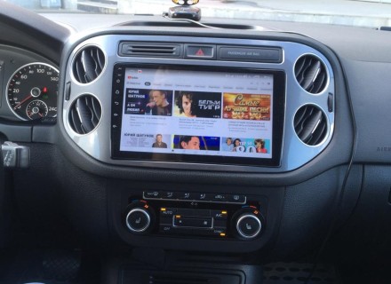 Автомагнитола для Volkswagen Tiguan (07-16), Golf Plus Redpower 750 серии (Hi-Fi, 6-канальный DSP с параметрическим эквалайзером)