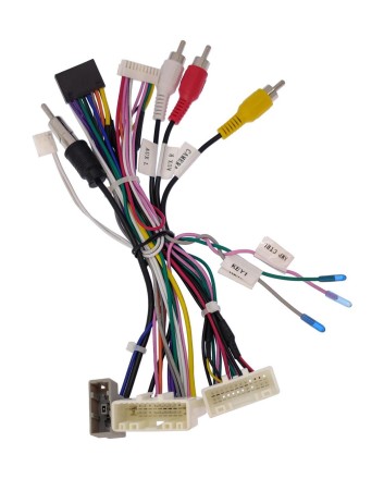 Комплект проводов для установки магнитолы в Nissan 2014+ (основной, антенна, мультируль, CAN, CAM360)