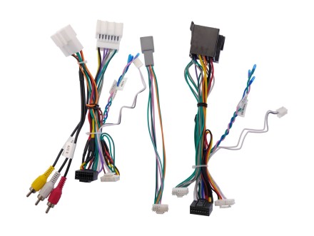 Комплект проводов для установки магнитолы в Renault 2013+, Лада 2015+ (основной, руль, CAN HW) авто без камеры