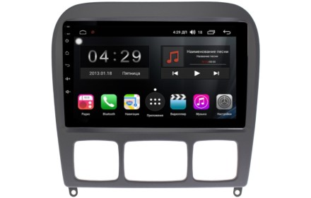 Магнитола на Андроид для Mercedes Benz S-класс W220 (1998-2005) Winca S400 с 2K экраном SIM 4G