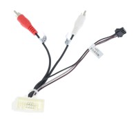 Разъем Toyota 20pin (1989-2013) для подключения AUX и кнопок руля к новой магнитоле Разъем Toyota 20pin (1989-2013) для подключения AUX и кнопок руля к новой магнитоле