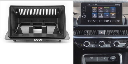 Рамка переходная в HONDA CR-V 2022+ (только для а/м с рулем слева) для дисплея 10 дюймов