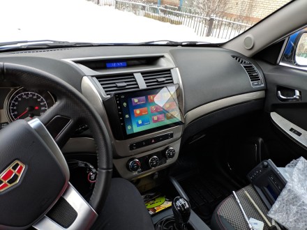 Рамка переходная в Geely Emgrand X7 2013+ для дисплея 9 дюймов