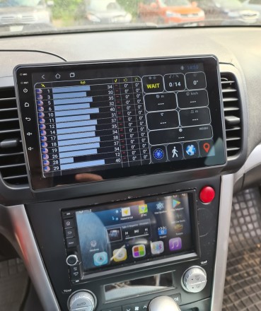 Магнитола на Андроид для Subaru Outback, Legacy (2004-2009, левый руль) COMPASS TSN-2K, 4G, DSP, CarPlay