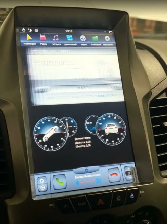 Головное устройство для Ford Ranger (2011-2015) Tesla-Style