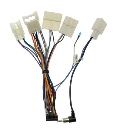 Комплект проводов для установки магнитолы в Toyota 1989 - 2022 (основной, антенна, мультируль*2)