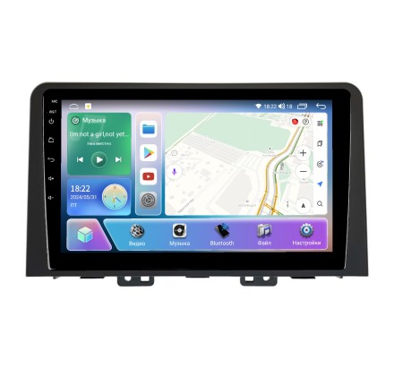 Магнитола для Hyundai Staria 2021+ (монохром) Compas S400 (Топ класс)