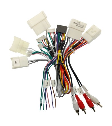 Комплект проводов для установки магнитолы в Lexus LX470 / Toyota LC100 1998-2002 (для авто с монитором)