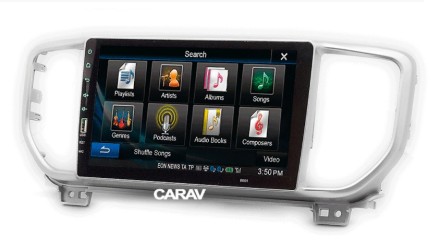 Рамка переходная KIA Sportage (QL) (18+) для дисплея 9 дюймов