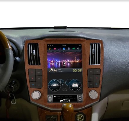 Головное устройство Lexus RX (2004-2008) Tesla-Style