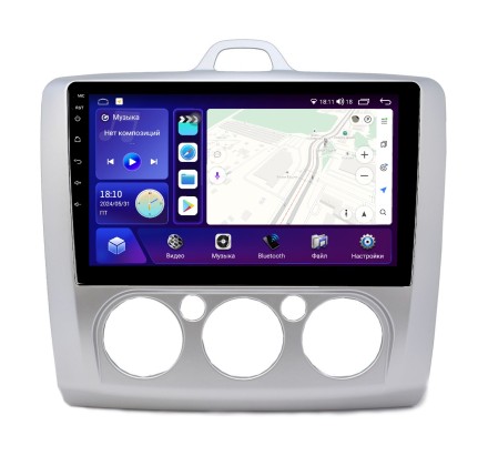 Магнитола для Ford Focus 2 2005-2011 Compas S300 (Средний класс)