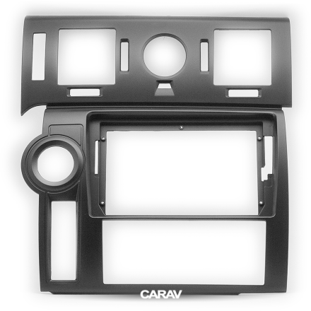 Рамка для установки в HUMMER H2 2008-2009 (черный цвет) для дисплея 9 дюймов