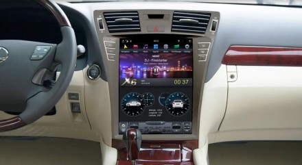 Головное устройство Lexus LS 460 (2006+) Tesla-Style