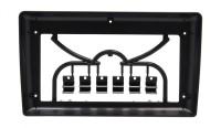 Монтажная рамка универсальная для установки  дисплея 10 дюймов в посадочное место 2-DIN