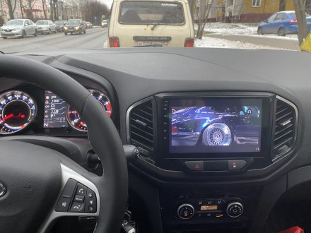 Головное устройство 9 дюймов Лада X-RAY (Lada X-RAY) 2015+ Ownice 360 с круговым обзором