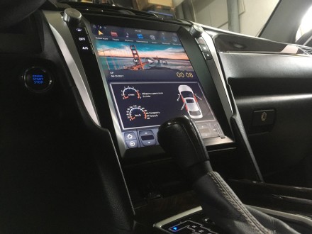 Головное устройство для Toyota Camry V50/V55 (2011-2018) Tesla-Style