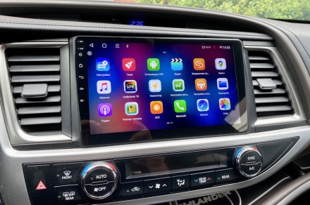 Магнитола на Андроид для Toyota Highlander (14+) Winca S400 R SIM 4G