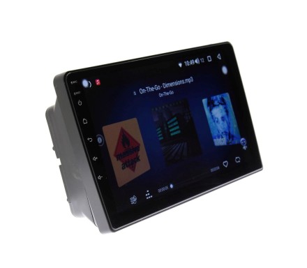 Рамка переходная Универсальная вместо магнитолы Toyota 200х100 мм для дисплея 9 дюймов