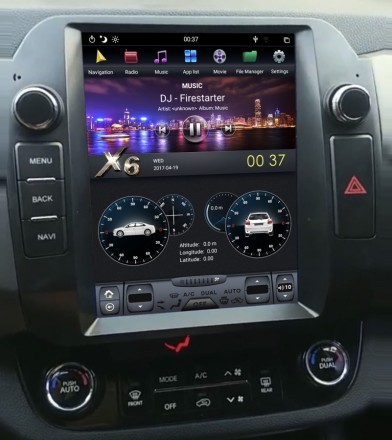 Головное устройство для KIA Sportage (2010-2016) для любых комплектации Tesla-Style