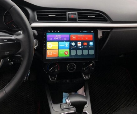 Рамка переходная KIA Rio, K2, KX Cross (17+) для дисплея 10 дюймов 