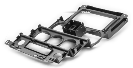 Рамка переходная в JEEP Wrangler 2007-2010 (2 двери) для дисплея 9 дюймов