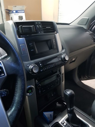 Рамка переходная 2din Toyota Land Cruiser Prado 150 (09-13) с комплектом для СОХРАНЕНИЯ БОРТОВОГО КОМПЬЮТЕРА