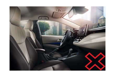 Рамка переходная TOYOTA Corolla (18+) для дисплея 10 дюймов