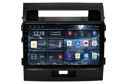 Головное устройство 10 дюймов Toyota Land Cruiser 200 (07-15) Redpower 71200