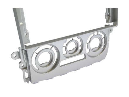 Рамка переходная для Mitsubishi Colt, Colt Plus (2004-2012) Тип2 (Серая) (правый руль) для дисплея 9 дюймов