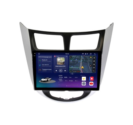 Магнитола для Hyundai Solaris 2010-2017 Compas S500 (Топ класс)  2K