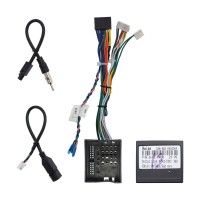 Комплект проводов для установки магнитолы в VW, Skoda 2003 + (основной 40 pin, антенна, USB, CAN) Комплект проводов для установки магнитолы в VW, Skoda 2003 + (основной 40 pin, антенна, USB, CAN)