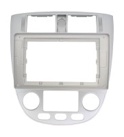 Рамка переходная в CHEVROLET Lacetti 2004-2013; Nubira, Optra 2004-2008; Aveo 2004-2006/ SUZUKI Forenza, Verona 2004-2008/ DAEWOO Gentra 2013-2015 для дисплея 10 дюймов (седан/с климат контролем) Рамка переходная в CHEVROLET Lacetti 2004-2013; Nubira, Optra 2004-2008; Aveo 2004-2006/ SUZUKI Forenza, Verona 2004-2008/ DAEWOO Gentra 2013-2015 для дисплея 10 дюймов (седан/с климат контролем)