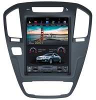 Головное устройство для Opel Insignia (2009–2013) Tesla-Style (черн/коричн)