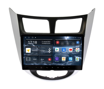 Магнитола для Hyundai Solaris 2010-2017 Redpower 710 с 2K экраном