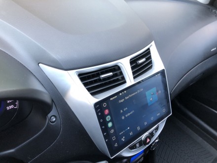 Магнитола для Hyundai Solaris 2010-2017 Compas S100 (Базовая версия)