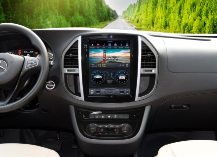 Головное устройство для Mercedes-Benz Vito (2014+) Tesla-Style