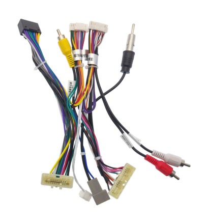 Комплект проводов для установки магнитолы в Mazda CX-4 2017+ (основной, антенна, USB, CAN) для авто с камерой) 2