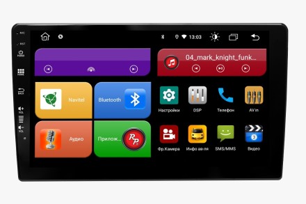 Магнитола для Лада Приора (07-14) Redpower 610 серии 9 дюймов на Андроид 10 черная