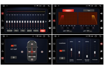Магнитола для Лада Приора (07-14) Redpower 610 серии 9 дюймов на Андроид 10 черная
