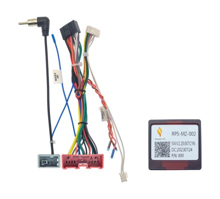 Комплект проводов для установки магнитолы в Mazda 3 2003 - 2013, CX-7 2006 - 2012 (основ., CAN, AMP) XP