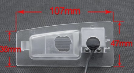 Видеокамера SPD-192 Mazda 3 (13+) седан