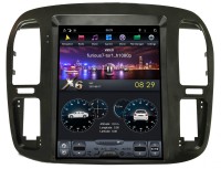 Головное устройство для Toyota Land Cruiser 100 (1998-2002) Tesla-Style