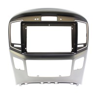 Рамка переходная в Hyundai Starex, H1 (16 - 18) для дисплея 9 дюймов, с часами
