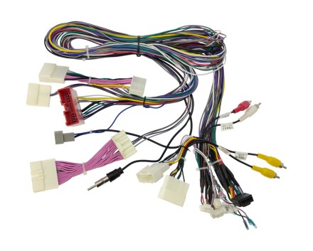 Комплект проводов для установки магнитолы в Mazda 2015+ высокие комплектации (основной, антенна, CAN) BNR