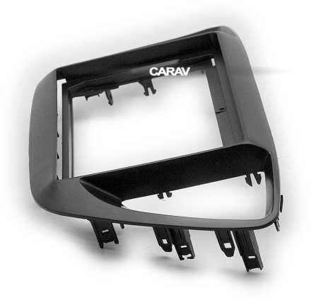 Рамка переходная HYUNDAI Solaris (17+) Черная для дисплея 9 дюймов