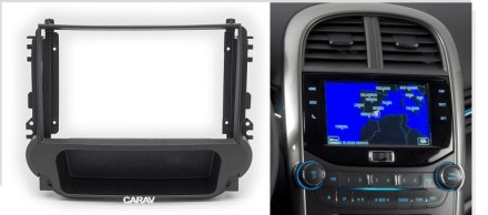Рамка переходная в CHEVROLET Malibu 2012-2015 для дисплея 9 дюймов