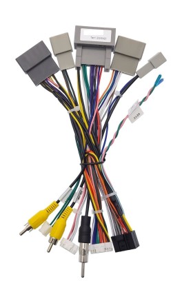 Комплект проводов для установки магнитолы в Honda CR-V 2015 - 2018 (основной, антенна, CAN, USB) тип B