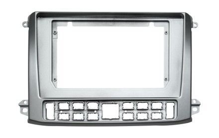 Установочный комплект для дисплея 10 дюймов для ГАЗ Газель НН (GAZ Gazelle NN) 2019+ (серебристый)
